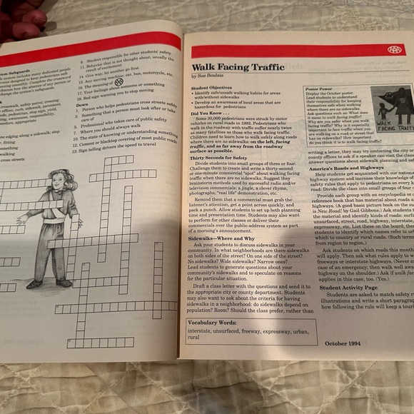 Traffic safety teachers guide- grades 4-6-AAA- new! - Picture 3 of 9